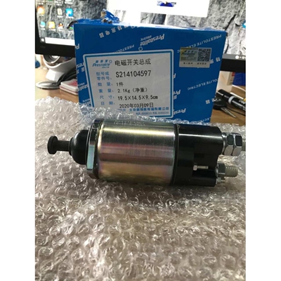 适用潍柴6160起动机马达开关吸拉开关M125R3703SE起动机马达开关