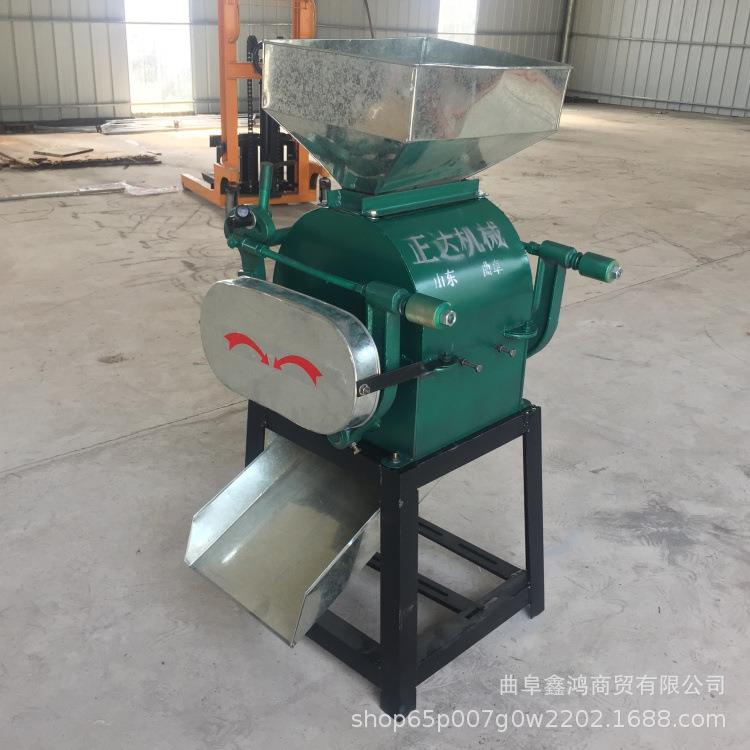 规格齐全电动压扁机 多用途电动薏米挤扁机 单相电家用黄豆压扁机