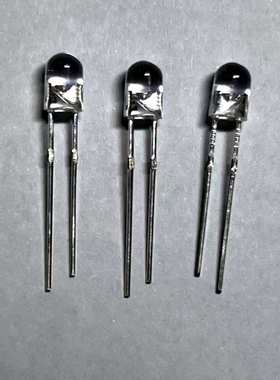 厂家供应 F4直插无边超亮白色灯 4mm发光二极管插件led灯珠