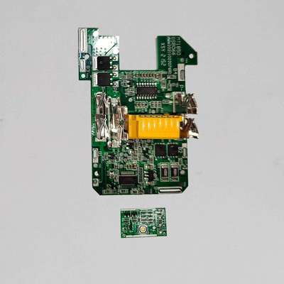 替代MAK牧田18V工具电池保护板带灯板10芯BL1820BBL1860B18650