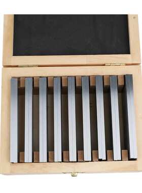 高精度0.01mm9对公制平行铁18件套平行垫块100x4x10-42虎钳平行块