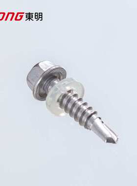 304/316不锈钢DIN7504K外六角法兰自攻自钻螺丝钉钻尾燕尾丝钢牙