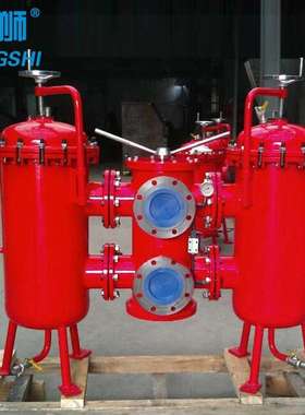 SLLF-32 40 50 65 80 100 150 200*80P 120P双筒润滑过滤器滤油器