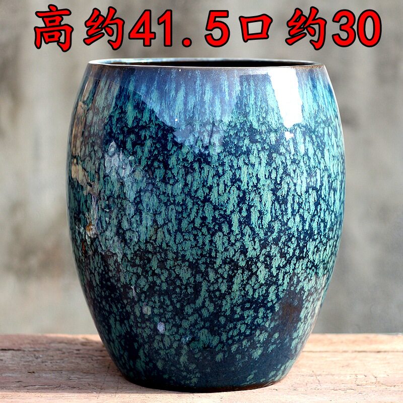 宜兴紫砂多肉大号花盆植物绿植景观园林阳台室内时尚简约陶瓷透气