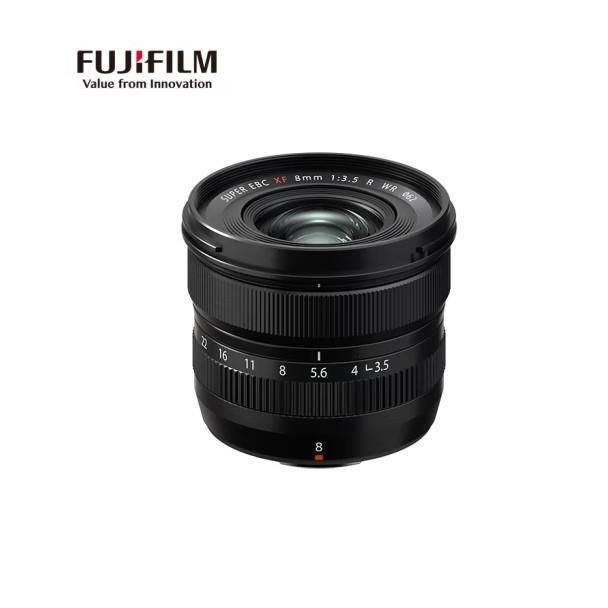 现货国行适用富士XF8mmF3.5 R WR广角定焦镜头虚化人文镜头风光