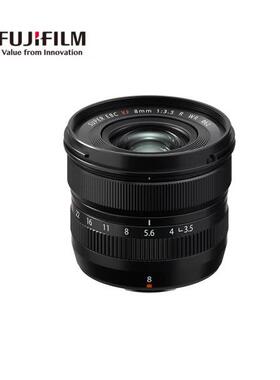现货国行适用富士XF8mmF3.5 R WR广角定焦镜头虚化人文镜头风光