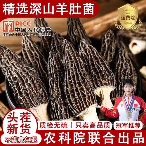 贵妃鲜云南深山羊肚菌菇干货礼盒