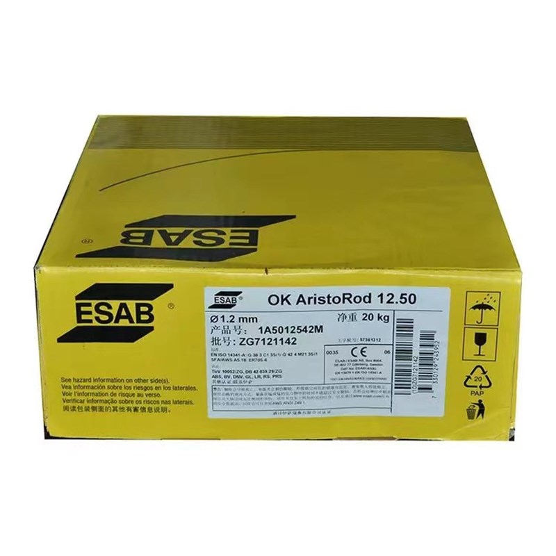 瑞典伊萨esab纯铝ER5087实芯气保焊丝1.0mm