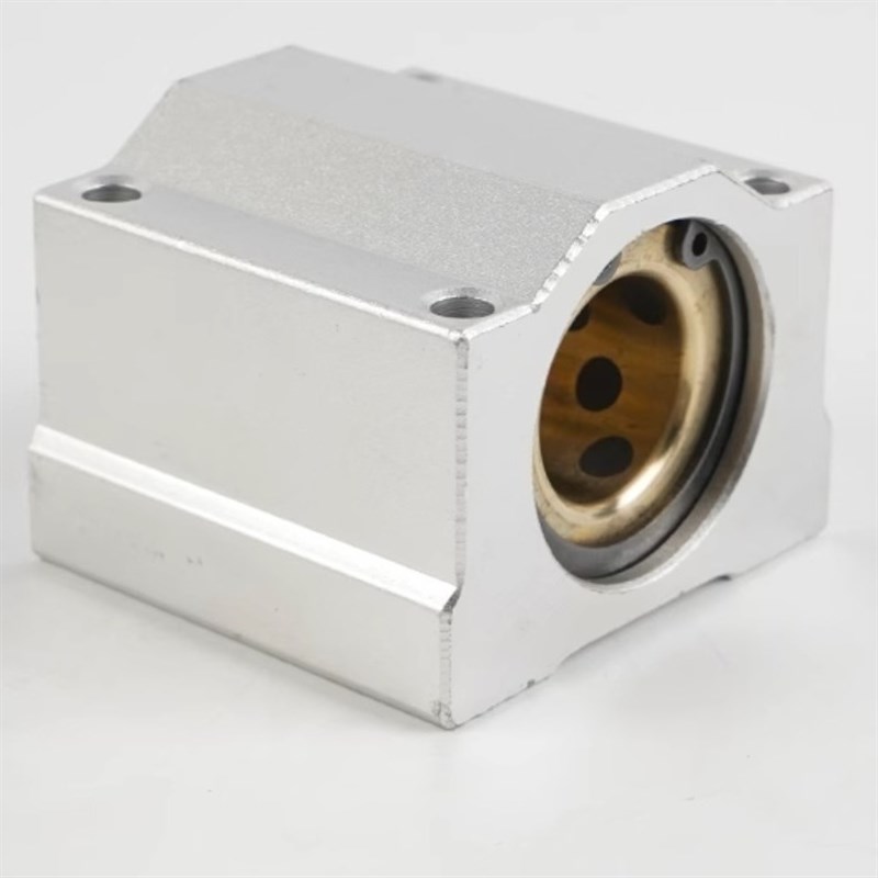 耐磨耐高温石墨铜套滑块SC16 20 25 30UU加长铜套SC16 20 25 30LU