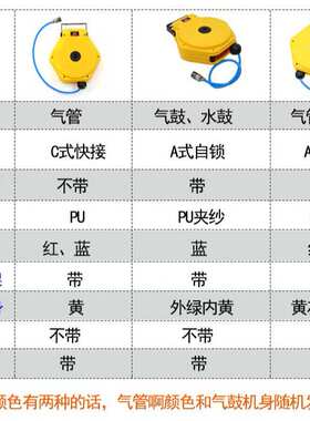 欧维尔OW-508气动卷管器伸缩式气管卷轮座8米气鼓5*8mm气管