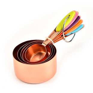 厂家 刻度量杯量勺不锈钢10件套蛋糕烘焙量匙套装家用厨房工具