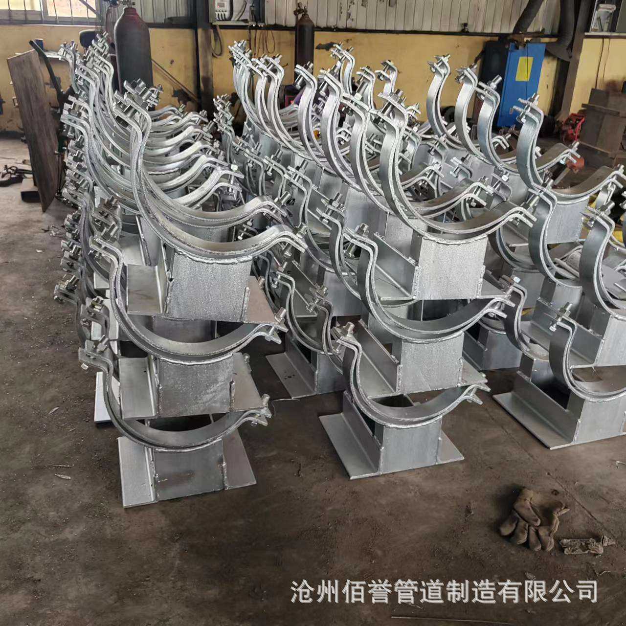 管道用J2管夹T型管托 J1-2a焊接管道支座 HG/T21629-2021厂家供货