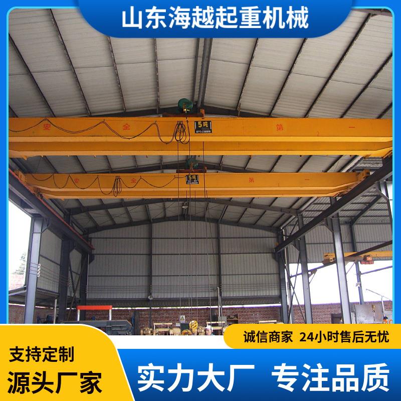 货物装卸用行车结构美观性能稳定双梁起重机双梁航车lh