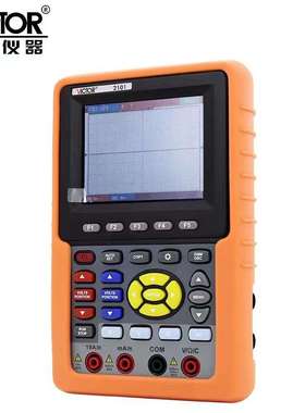VICTOR胜利仪器手持数字储存示波表VC2100/2101单通道彩屏示波表