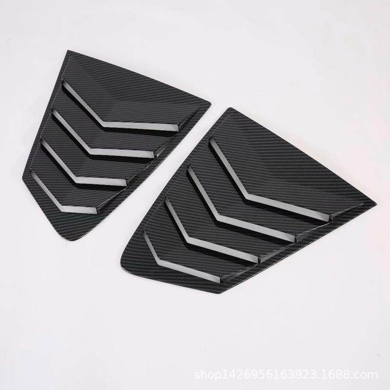 20昂克赛拉后窗百叶装饰亮片适用于马自达3后三角亮条D柱改装M