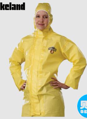 Lakeland雷克兰CT1S428E连体防护服凯麦斯1耐酸碱C级黄色防化服