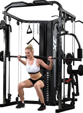 军霞JX-DZ305军霞综合训练器龙门架健身器材多功能框式深蹲架