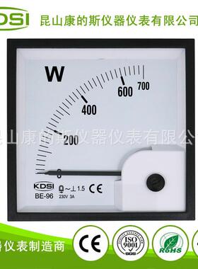 KDSI供应指针式单相功率表BE-96700W3A230V出口型电表