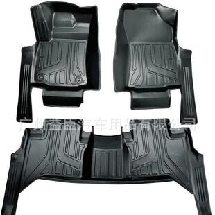 适用toyota丰田hilux20245d防水防油易洗无味环保TPE脚垫加硬