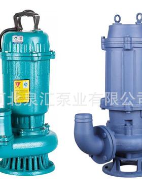 潜污泵大型排污泵无堵塞排污泵500WQ2000-15-110高扬程