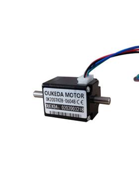 20双轴/单轴电机20步进电机28机身20BYG28双出轴电机20