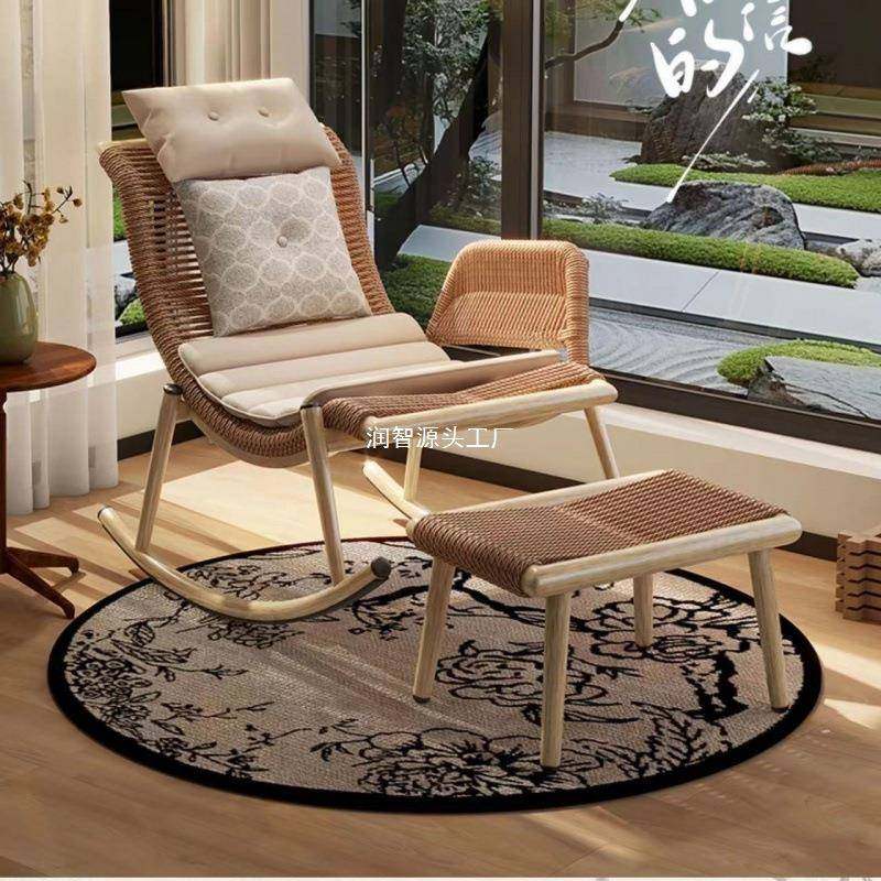 户外摇摇椅躺椅成人家用客厅懒人沙发椅阳台单人藤椅庭院复古摇椅,农用物资,其他肥料,淘宝优惠券,粉丝福利购,淘宝优惠卷