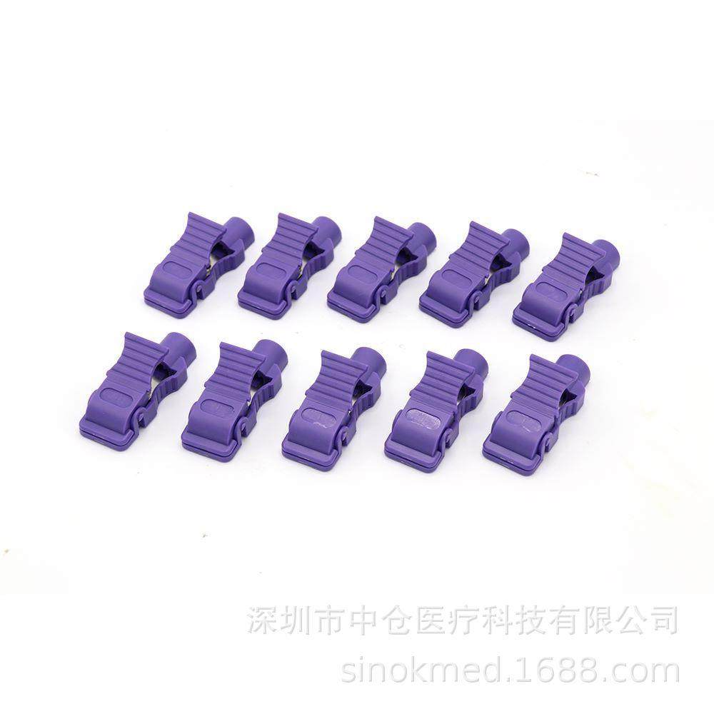 心电图机电极片夹子心电图导联线4.0香蕉插转换头配件