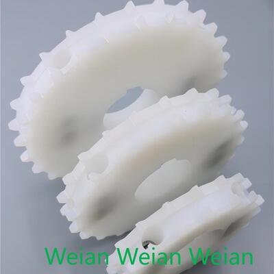 分体机加塑料PA链轮主动轮胶轮齿轮驱动轮配套链网590/节距19.05