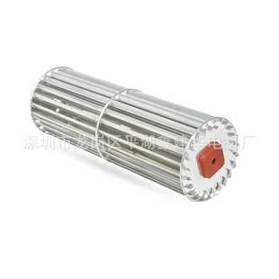 厂家 用于横流风机灌流风机风幕机用的铝合金风轮100*480