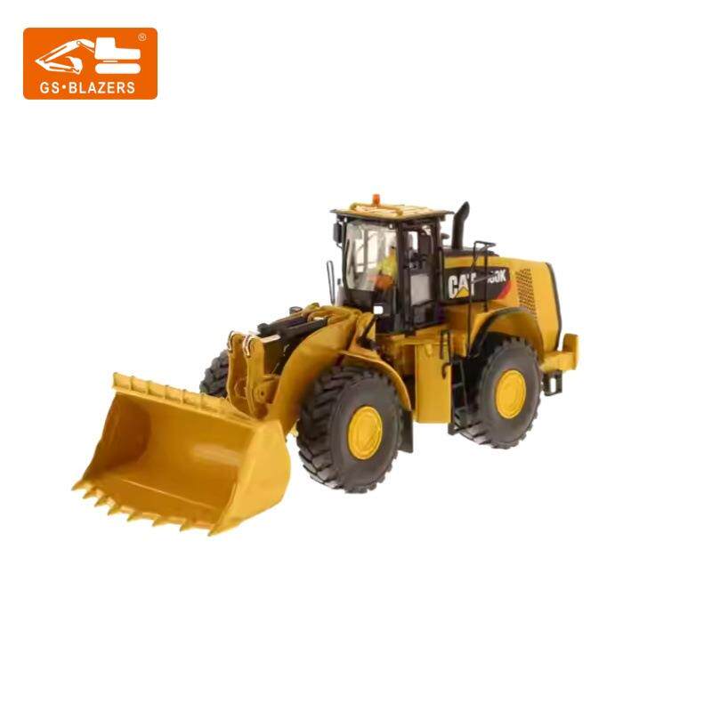 适用1:50卡特980K轮式装载机合金工程车模型85296