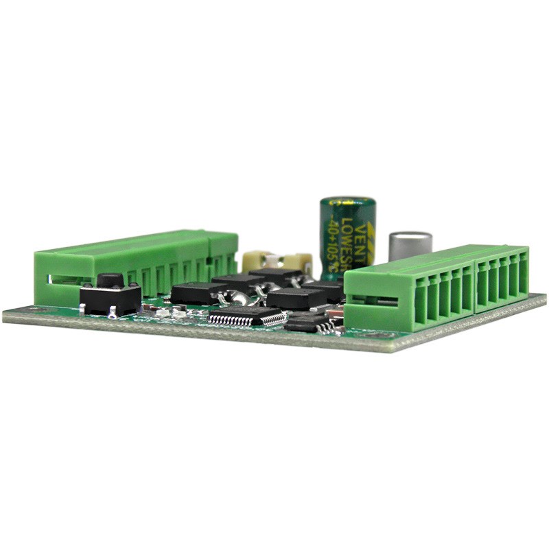 艾思控AQMD2408BLS-MF 24V8A直流无刷电机驱动器 脉冲485/CAN FOC