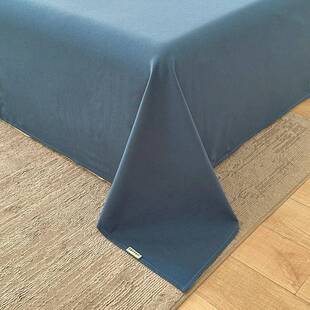 约全棉粗布家用老床单单件纯棉单人学生宿舍三件套1.简5被GLF米单