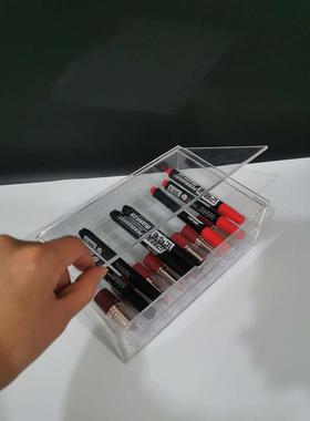 HECH抽ENG亚克力纳学收生笔收纳可叠放AFA亚克力二掀盖层式屉/大