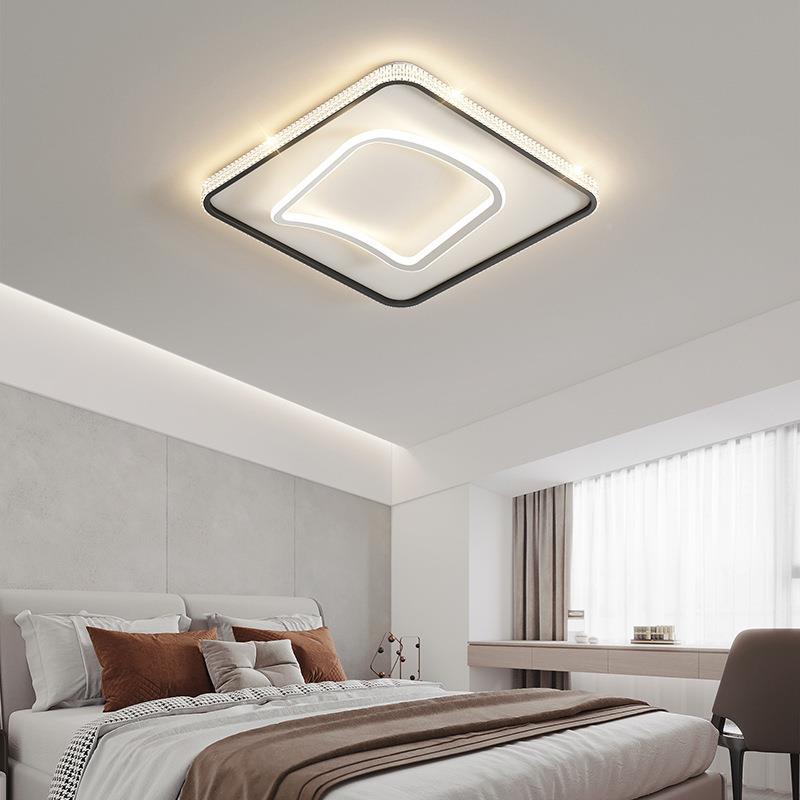 代简约全光谱led大气厅吸顶灯主现卧房室灯酒店客间灯创意长268方