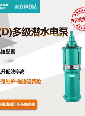 界干式水489抽泵220V农田新灌溉农用家潜水泵井用取水高扬程QD系
