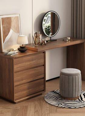 斗柜收ONZ梳妆台卧室代简约化妆角桌床尾纳柜化妆台转现办公桌