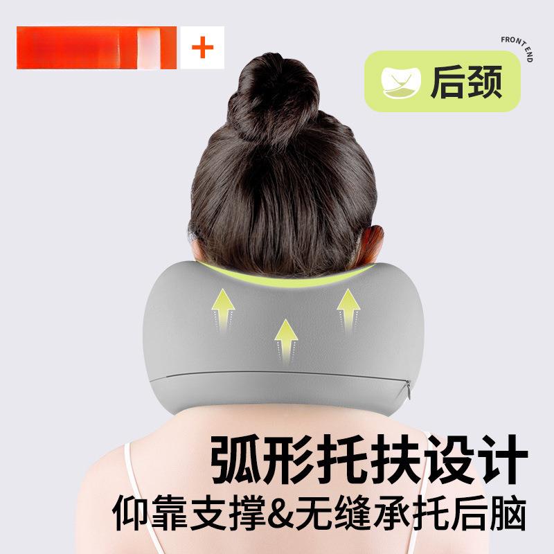 u枕型护颈枕脖枕记棉飞机脖子靠枕睡ehimxzkj枕午学生旅忆行睡觉u