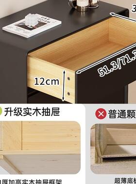 实黑色五木斗柜沙式发旁客厅立柜纳IYJ收靠墙卧室床尾抽屉置物柜