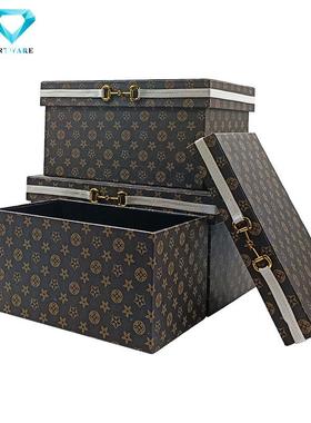 软装家居品整橱窗板衣服理储饰物箱UIA衣柜衣帽间收纳盒样房装饰