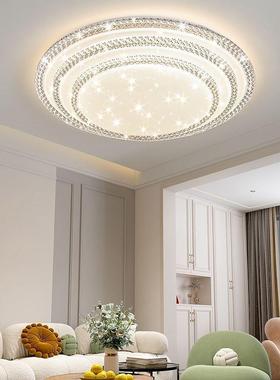 超亮led吸顶灯室805灯款新简约现代主卧灯室灯房间水卧晶客厅大灯