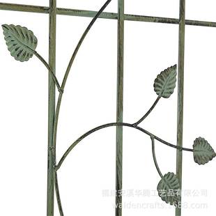 花攀HT-K0279园拱复门花艺架爬藤架户外欧式古铁庭院葡萄鲜花爬架