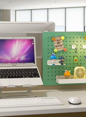 办室面OCJ壁挂免打孔桌板桌上搁家居墙面挂式智高公圆