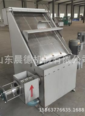 斜筛式PUC干湿机分离粪便化粪肥固液分离机自动程度高