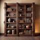 老榆木实木博古架示多宝阁博古架式 架复中古风隔断书架客厅书房置