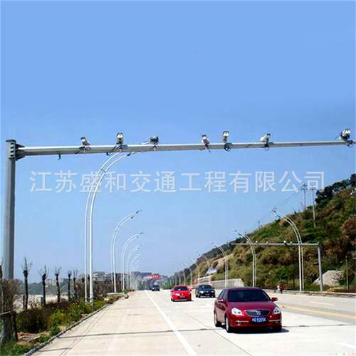 厂外家生产L监控杆型户道路监立杆控信号灯杆小区534安防监控立杆