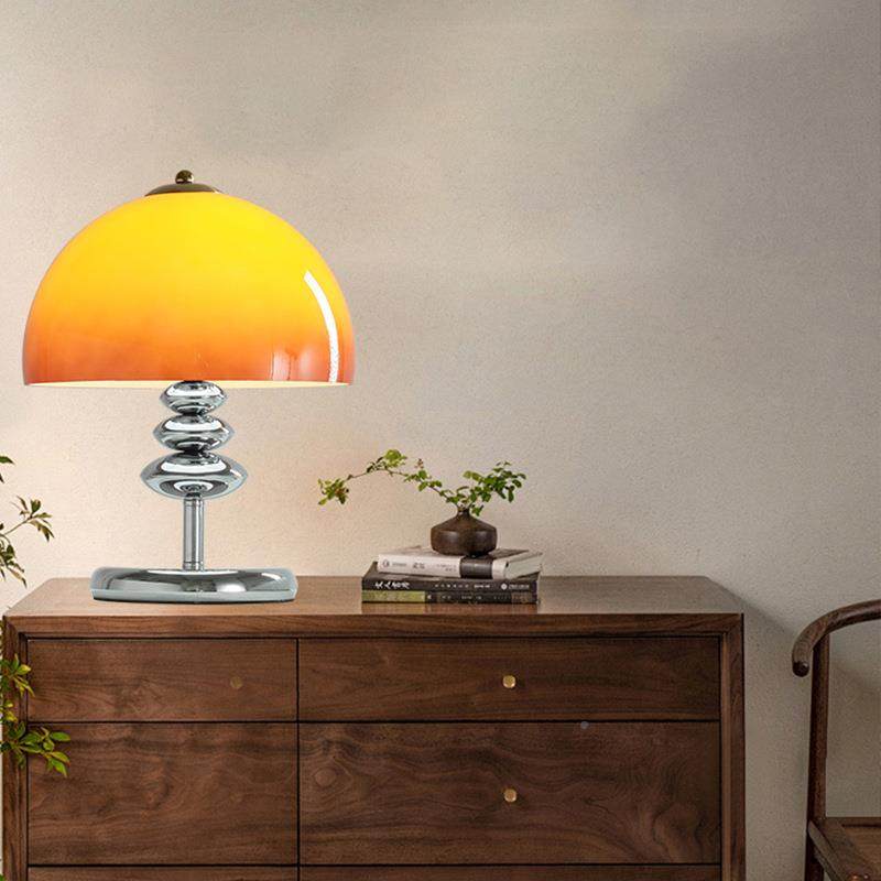 式复古卧室床法台灯中古设SJ2094+2计头书房客厅装饰氛围美式原木