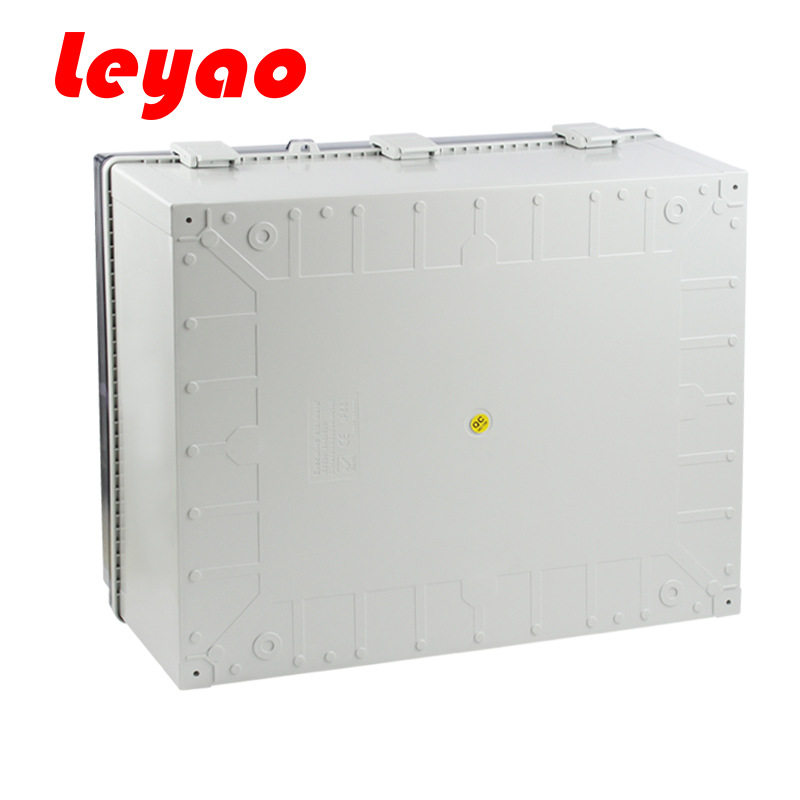 监控电源检修箱 塑料配电箱 PVC防水箱LY-PHV-504015 500*400*150