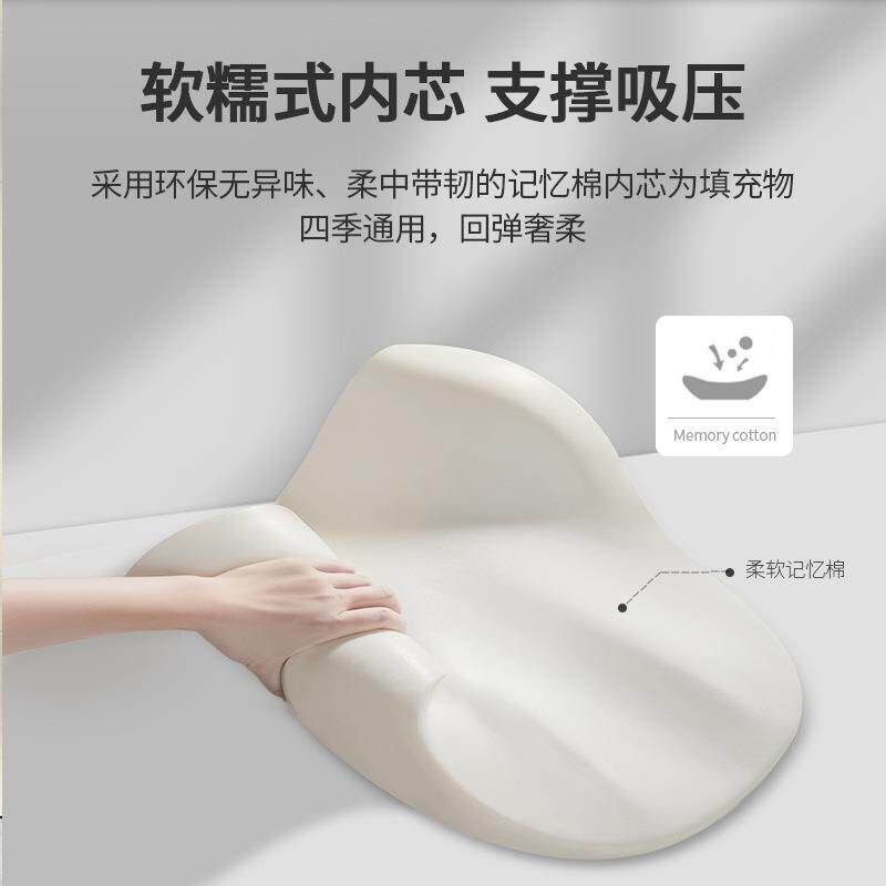 商务款车头枕腰靠套装车载记忆棉护靠374颈靠枕垫汽腰垫背腰枕