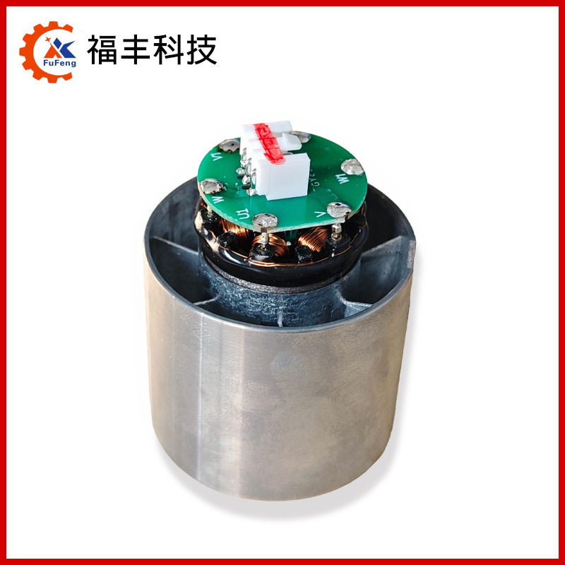40mm高速无刷吹风电机 暴力风扇暖风机干手机马达 16V 110V 220V