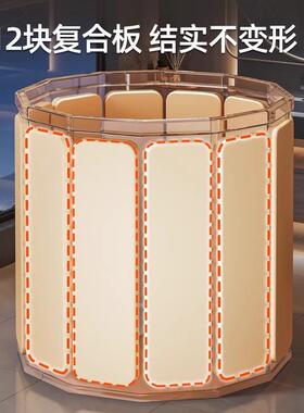 泡澡桶大人叠洗折桶身泡浴桶家用儿童冬澡天全沐浴缸F98S87M5女士